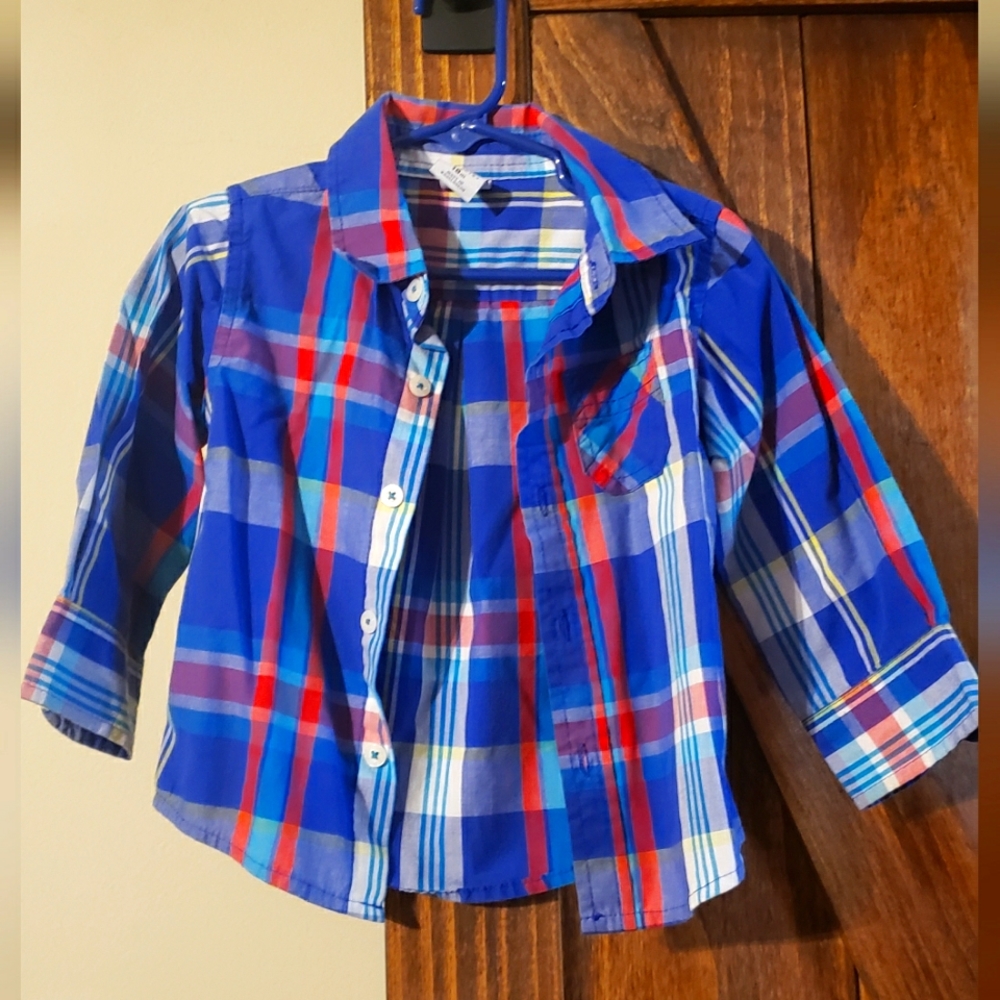 Boys Healthtex Button Up Shirt